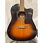 Used Epiphone Used Epiphone AJ200SCE Vintage Sunburst Acoustic Electric Guitar Vintage Sunburst