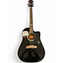 Used Epiphone AJ30CE Black Acoustic Electric Guitar Black