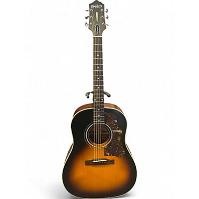 Used Epiphone AJ45ME Sunburst Acoustic Electric Guitar