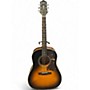 Used Epiphone AJ45ME Sunburst Acoustic Electric Guitar Sunburst