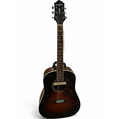 Used Epiphone AJ500M Vintage Sunburst Acoustic Guitar