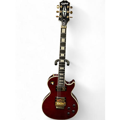 Used Epiphone ALEX LIFESON Candy Apple Red Metallic Solid Body Electric Guitar Candy Apple Red Metallic