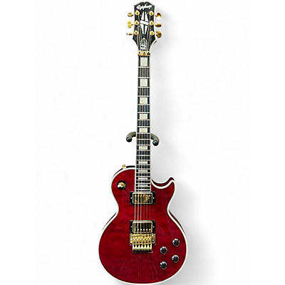Used Epiphone ALEX LIFESON LES PAUL CUSTOM Ruby Solid Body Electric Guitar