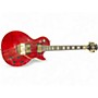 Used Epiphone ALEX LIFESON LES PUAL CUSTOME AXCESS RUBY RED Solid Body Electric Guitar RUBY RED