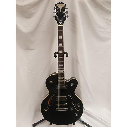 Epiphone Used Epiphone ALLEYKAT Black Hollow Body Electric Guitar Black