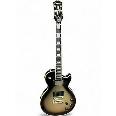 Used Epiphone Adam Jones Les Paul Custom Art Collection Julie Heffernan Silverburst Solid Body Electric Guitar