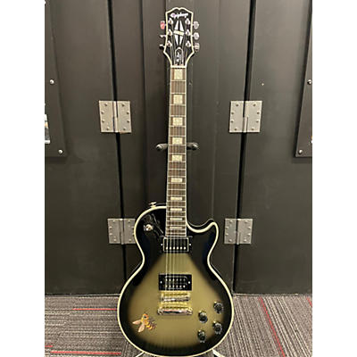 Epiphone Used Epiphone Adam Jones Les Paul Custom Art Collection: Mark Ryden's "Queen Bee" Antique Silverburst Solid Body Electric Guitar