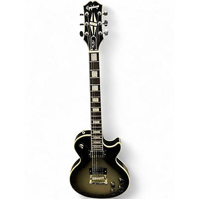 Used Epiphone Adam Jones Les Paul Custom Silverburst Solid Body Electric Guitar