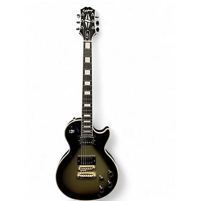 Used Epiphone Adam Jones Signature Art Series Les Paul Custom Silverburst Solid Body Electric Guitar