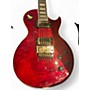 Used Epiphone Alex Lifeason Signature Les Paul Custom Axcess Ruby Solid Body Electric Guitar Ruby