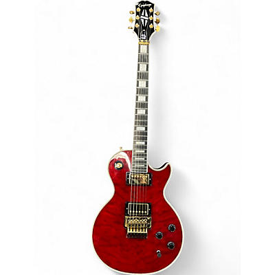 Used Epiphone Alex Lifeson Signature Red Solid Body Electric Guitar