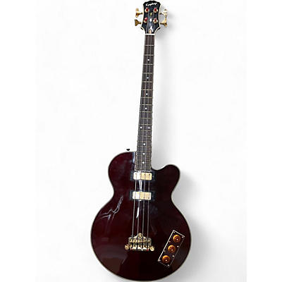 Epiphone Used Epiphone Allen Woody Signature Burgundy Electric Bass Guitar