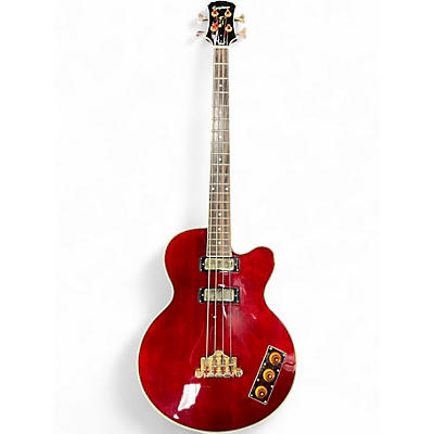 Used Epiphone Allen Woody Signature WINE RED Electric Bass Guitar