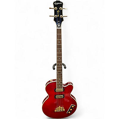 Used Epiphone Allen Woody Signature Wine Red Electric Bass Guitar