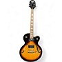 Used Epiphone Alleykat Vintage Sunburst Hollow Body Electric Guitar Vintage Sunburst
