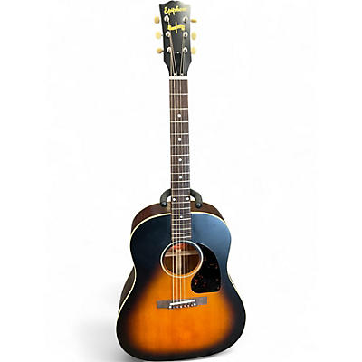Used Epiphone BANNER J45 Natural Acoustic Electric Guitar