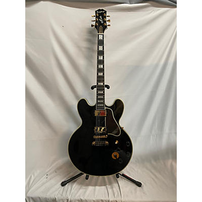 Epiphone Used Epiphone BB King Lucille Black And Gold Hollow Body Electric Guitar