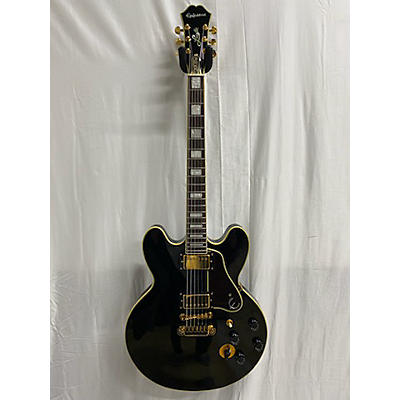 Epiphone Used Epiphone BB King Lucille Black Hollow Body Electric Guitar