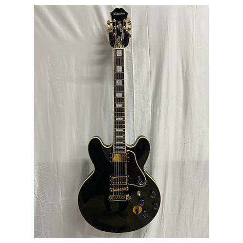 Epiphone Used Epiphone BB King Lucille Black Hollow Body Electric Guitar Black