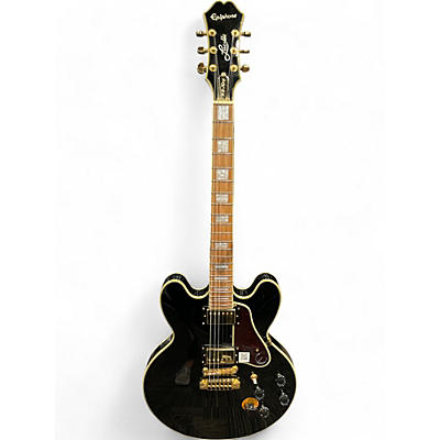 Epiphone Used Epiphone BB King Lucille Black Hollow Body Electric Guitar