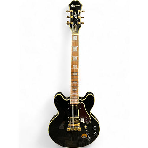 Epiphone Used Epiphone BB King Lucille Black Hollow Body Electric Guitar Black