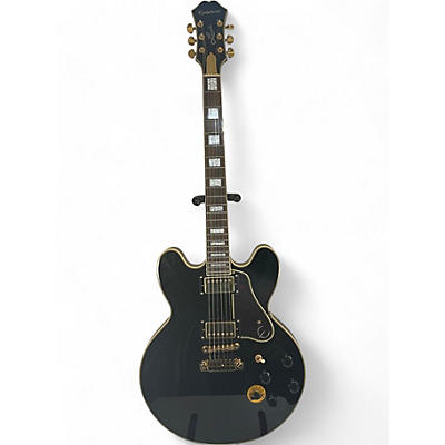 Epiphone Used Epiphone BB King Lucille Black Hollow Body Electric Guitar