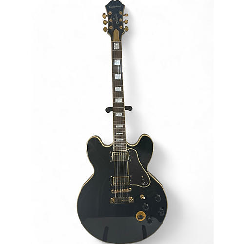 Epiphone Used Epiphone BB King Lucille Black Hollow Body Electric Guitar Black