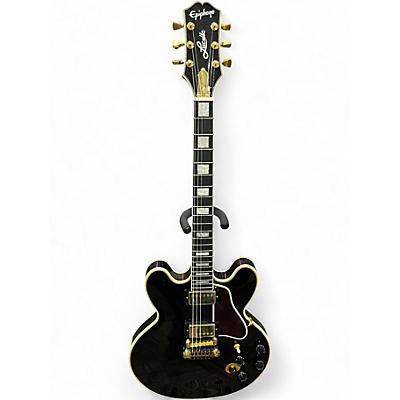 Used Epiphone BB King Lucille Black Hollow Body Electric Guitar