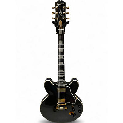 Used Epiphone BB King Lucille Black Hollow Body Electric Guitar