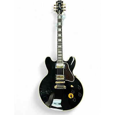 Used Epiphone BB King Lucille Black Hollow Body Electric Guitar