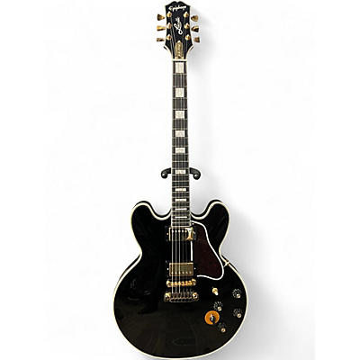 Used Epiphone BB King Lucille Black Hollow Body Electric Guitar