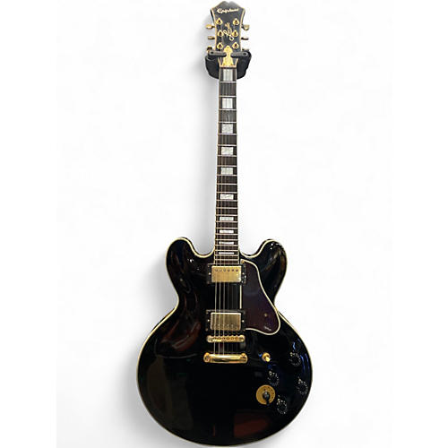 Used Epiphone BB King Lucille Black Hollow Body Electric Guitar Black