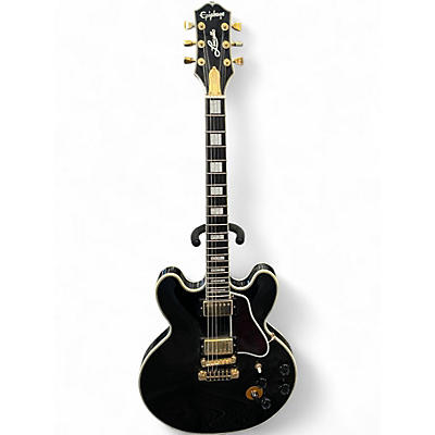 Used Epiphone BB King Lucille Black Hollow Body Electric Guitar