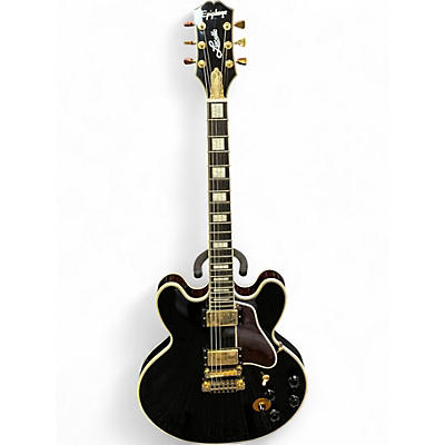 Used Epiphone BB King Lucille Black Hollow Body Electric Guitar