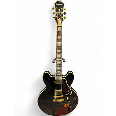 Used Epiphone BB King Lucille Black Hollow Body Electric Guitar