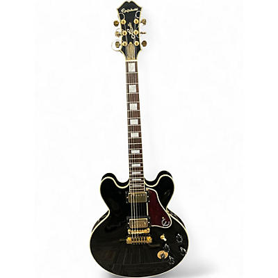 Used Epiphone BB King Lucille Black Hollow Body Electric Guitar