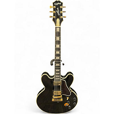 Used Epiphone BB King Lucille Black Hollow Body Electric Guitar