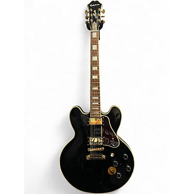 Used Epiphone BB King Lucille Black Hollow Body Electric Guitar