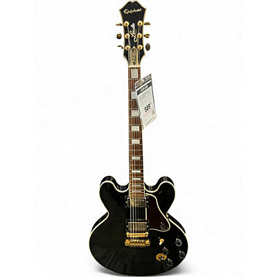 Used Epiphone BB King Lucille Black Hollow Body Electric Guitar