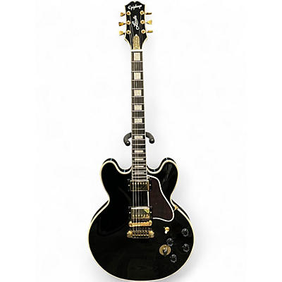 Used Epiphone BB King Lucille Ebony Hollow Body Electric Guitar