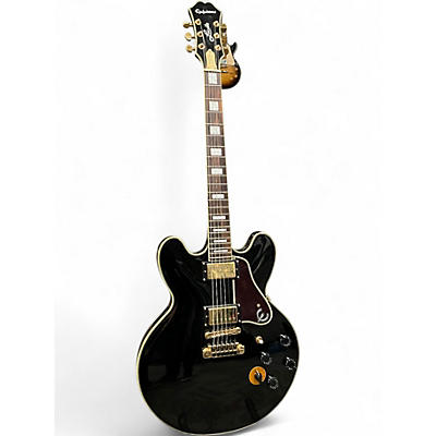 Used Epiphone BB King Lucille Ebony Hollow Body Electric Guitar