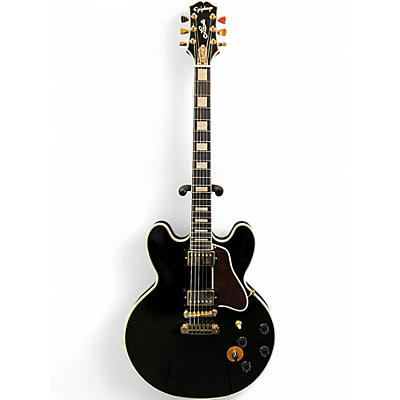 Used Epiphone BB King Lucille Ebony Hollow Body Electric Guitar