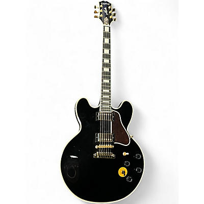 Used Epiphone BB King Lucille Ebony Hollow Body Electric Guitar