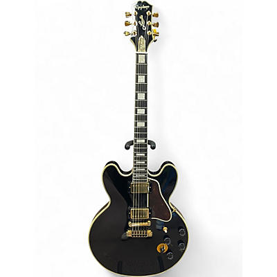 Used Epiphone BB King Lucille Ebony Hollow Body Electric Guitar