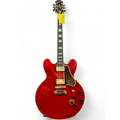 Epiphone Used Epiphone BB King Lucille Limited Edition Cherry Hollow Body Electric Guitar