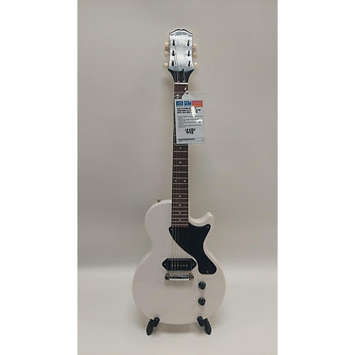 Epiphone Used Epiphone BILLIE JOE ARMSTRONG LES PAUL JR Alpine White Solid Body Electric Guitar Alpine White