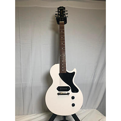 Epiphone Used Epiphone BILLIE JOE ARMSTRONG LES PAUL JR Classic White Solid Body Electric Guitar