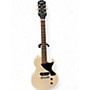 Used Epiphone  BILLIE JOE ARMSTRONG LES PAUL JUNIOR Alpine White Solid Body Electric Guitar Alpine White