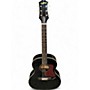 Used Epiphone BLUES KING STUDIO BLACK Acoustic Electric Guitar BLACK