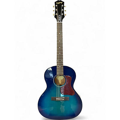 Used Epiphone BLUES KING STUDIO Blue Burst Acoustic Electric Guitar